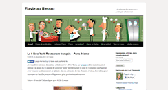 Desktop Screenshot of flavieaurestau.fr